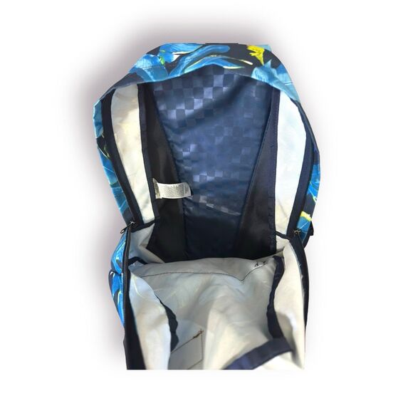 Vans Old Skool II Backpack Blue Bonsai School Bag - Picture 3 of 4